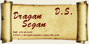 Dragan Šegan vizit kartica